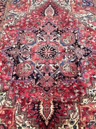 wool handmade persian heriz rug