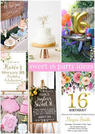Fun sweet 16th party games. Sweet 16 Party Ideas Decorations Themes Lots More