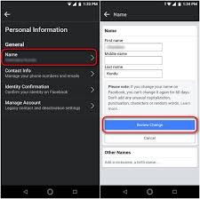 How to change name in facebook in mobile. How To Change Your Name On Facebook 2021 Beebom