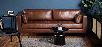 herre 3 seater sofa leather
