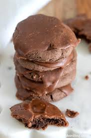 Www.foodlibrarian.com january 2014, recipe & post: Texas Sheet Cake Cookies Chocolate Cake Mix Cookies W Fudge Icing