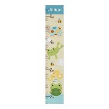 Personalized Frog In The Pond Turtle Growth Chart Zazzle