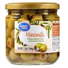 great value manzanilla olives stuffed