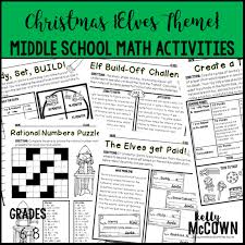 › online games for distance learning. Kelly Mccown Christmas Middle School Math Activities