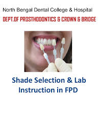 Shade Selection For Fpd