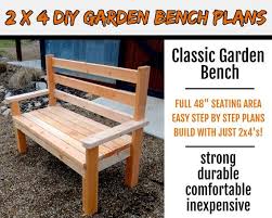 Garden Bench Plans Outdoor Bench Plans