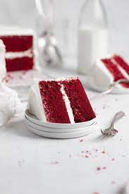 Red Velvet Cake Broma Bakery gambar png
