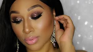 tutorial nye makeup pink bronze