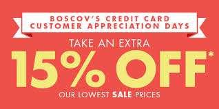 Keep your contact information up to date so you can be contacted if suspicious activity occurs. Boscov S Boscov S Customer Appreciation Days Extra Discounts And Double Points Milled