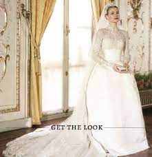 Finding the perfect bridesmaid dress doesn't need to be challenging. Get The Vintage Look Grace Kelly Glamour Grace Grace Kelly Wedding Dress Celebrity Wedding Dresses Expensive Wedding Dress