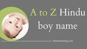 indian baby boy names hindu