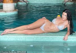 Its success led to the creation of. Kourtney Kardashian Wears Silver String Bikini By Pool In Instagram Photos Daily Mail Online