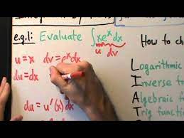 Note that when we integrate both sides, the lhs of the rule cancels while taking the a level exams, i learned this rule as liate. Calculus Ii Integration By Parts How To Do It Liate And Example 1 Indefinite Youtube