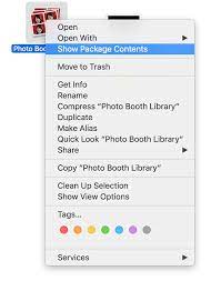 access photo booth images on your mac