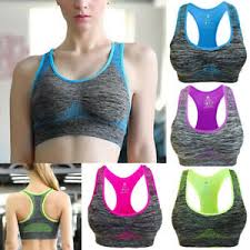 Free* and fast delivery available. Seamless High Impact Support Racerback Workout Women S Yoga Sports Bra Au Stock Ebay