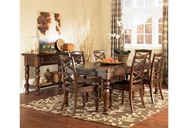 Dining room table set, 3 pieces farmhouse kitchen table set with two benches, metal frame and mdf board, modern furniture for home, cafeteria, apartment and farm house (brown) 4.4 out of 5 stars 79 $189.99 $ 189. Ashley Furniture Porter Rectangular Extension Dining Table Wayside Furniture Dining Tables