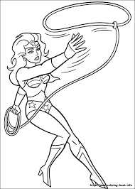 Shes a memorable character for most of us. Wonder Woman Coloring Picture