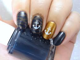 nautical nail art ordinarymisfit