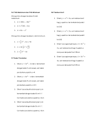 Jawapan buku teks matematik tambahan tingkatan 4 kssm 2020. Spm Matematik Tambahan Tingkatan 4 Bab 9 Pembezaan 9 2 Cute766