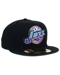 The utah jazz reached their first nba final in 1997. Ktz Utah Jazz Retro 59fifty Cap In Black For Men Lyst