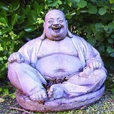 Large Laughing Buddha Garden Ornament