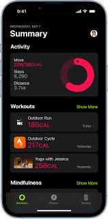 track daily activity in fitness on