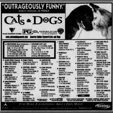 Ad Cats Dogs Los Angeles Times