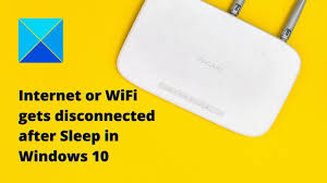 wifi gets disconnected after sleep