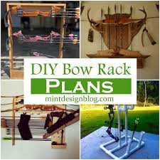 11 Diy Bow Rack Plans You Can Make