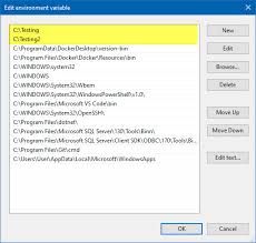 windows 10 path environment variable