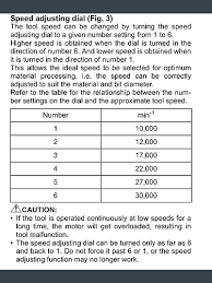 Makita Rt0700c Variable Speed Chart Tips And Tricks