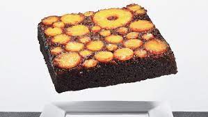 Gingerbread Pineapple Upside Down Cake gambar png