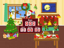 christmas countdown screensaver for