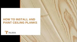 how to install and paint ceiling tiles