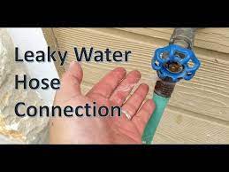 how to fix a leaky hose connection