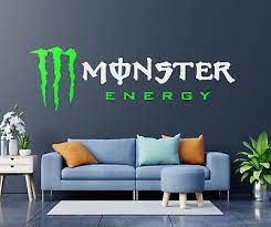 Monster Energy Decals Wall Motorcycle