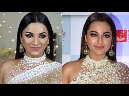 sonakshi sinha complete look makeup