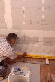 Wall Tile Installation