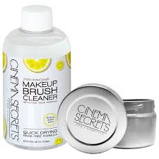lemon makeup brush cleaner