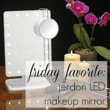 jerdon js811w led makeup mirror