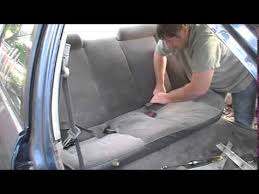 How To Remove Honda Civic Back Seat