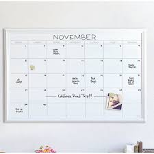 Diy Calendar Dry Erase Memo Board
