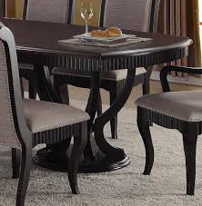 Shop our best selection of 8+ person kitchen & dining room table sets to reflect your style and inspire your home. Buy Mcferran D1600 Dining Room Set 8 Pcs In Gray Dark Brown Fabric Online