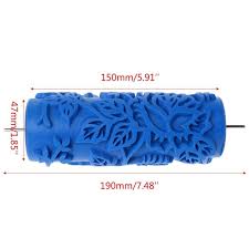 Embossed Paint Roller Sleeve Wall