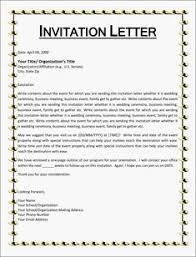 Do not copy the sample word for word. 10 Invitation Letter Informal Ideas Invitations Party Invite Template Business Invitation