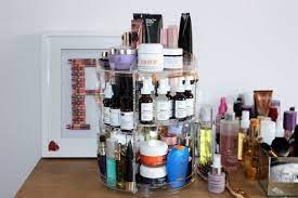 best skincare and makeup storage for