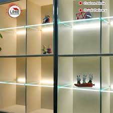 Uke Home Decoration 8mm Glass Shelf Brackets Light Led Glass Cabinet With Led Custom Cabinet Lighting Kitchen Cabinet Parts Accessories Aliexpress
