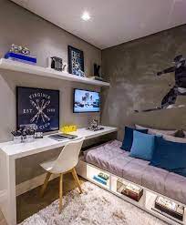 Don't let a small study room get you down. 20 Gorgeous Small Kids Bedroom Ideas With Study Table Small Kids Bedroom Boy Bedroom Design Small Room Bedroom