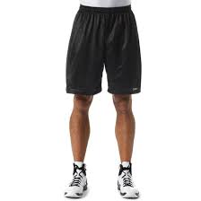 A4 Adult Tricot Lined Custom Mesh Shorts
