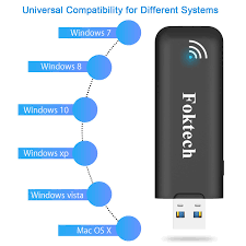 Amazon Com Foktech Usb Wifi Adapter Ac1200mbps Usb 3 0